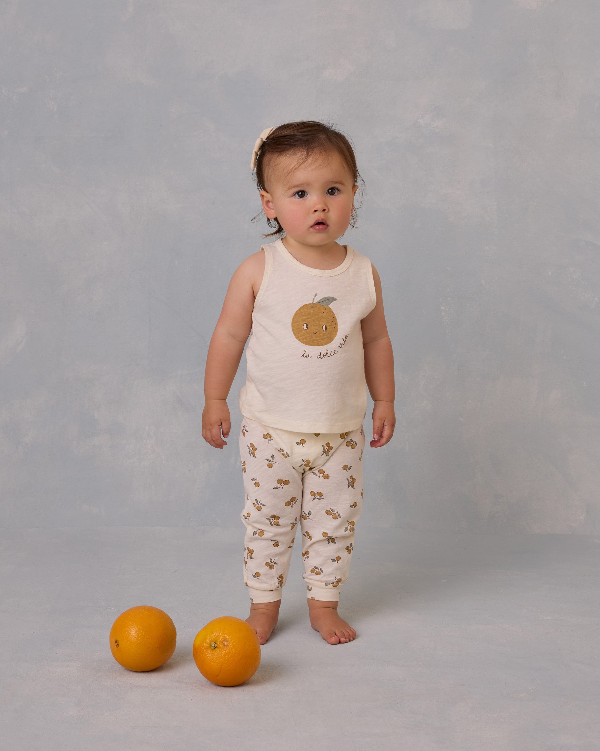RyleeCru | SS25 D3 | Tank + Slouch Set | Oranges