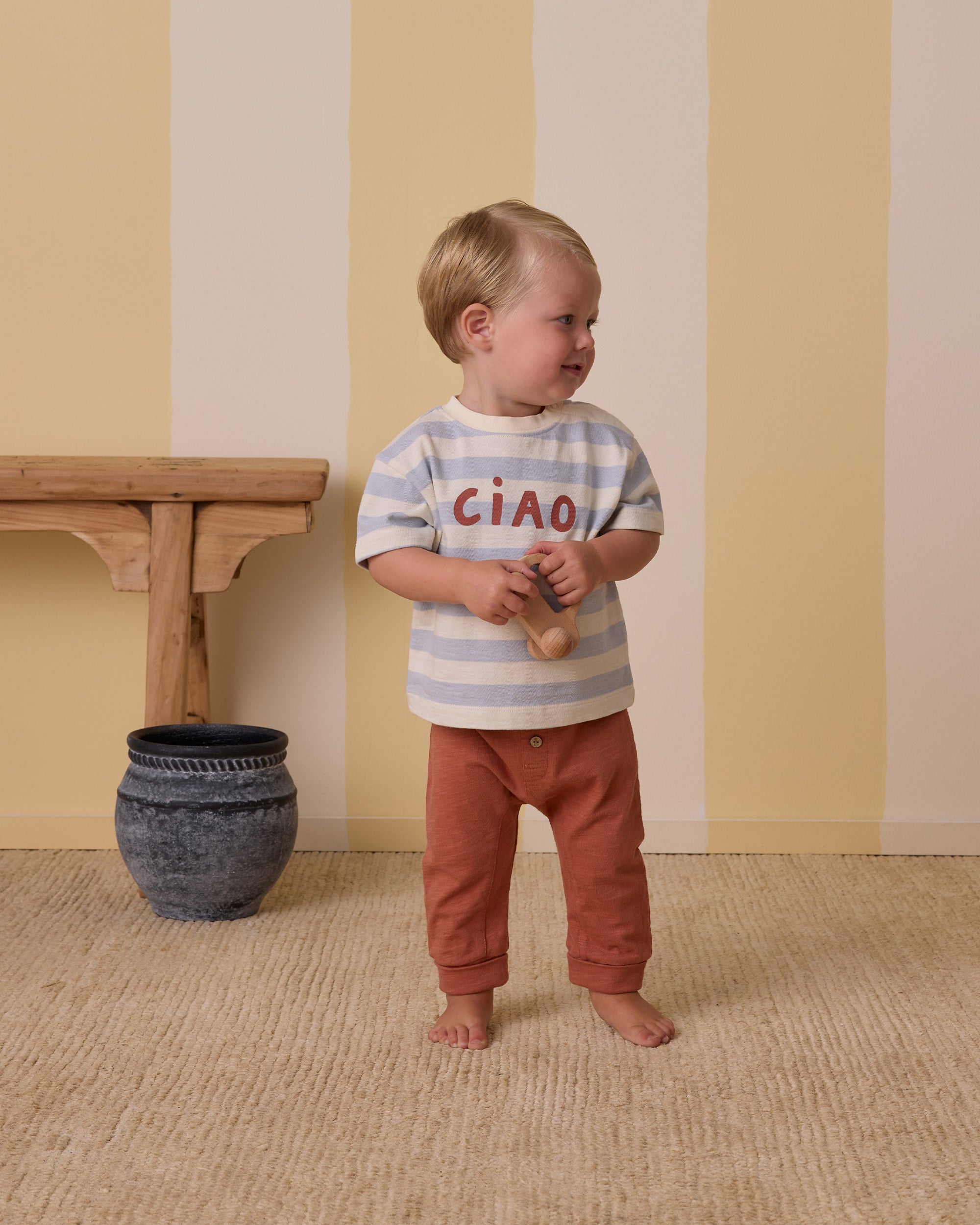 Rylee+Cru | Baby Cru Pant | Poppy