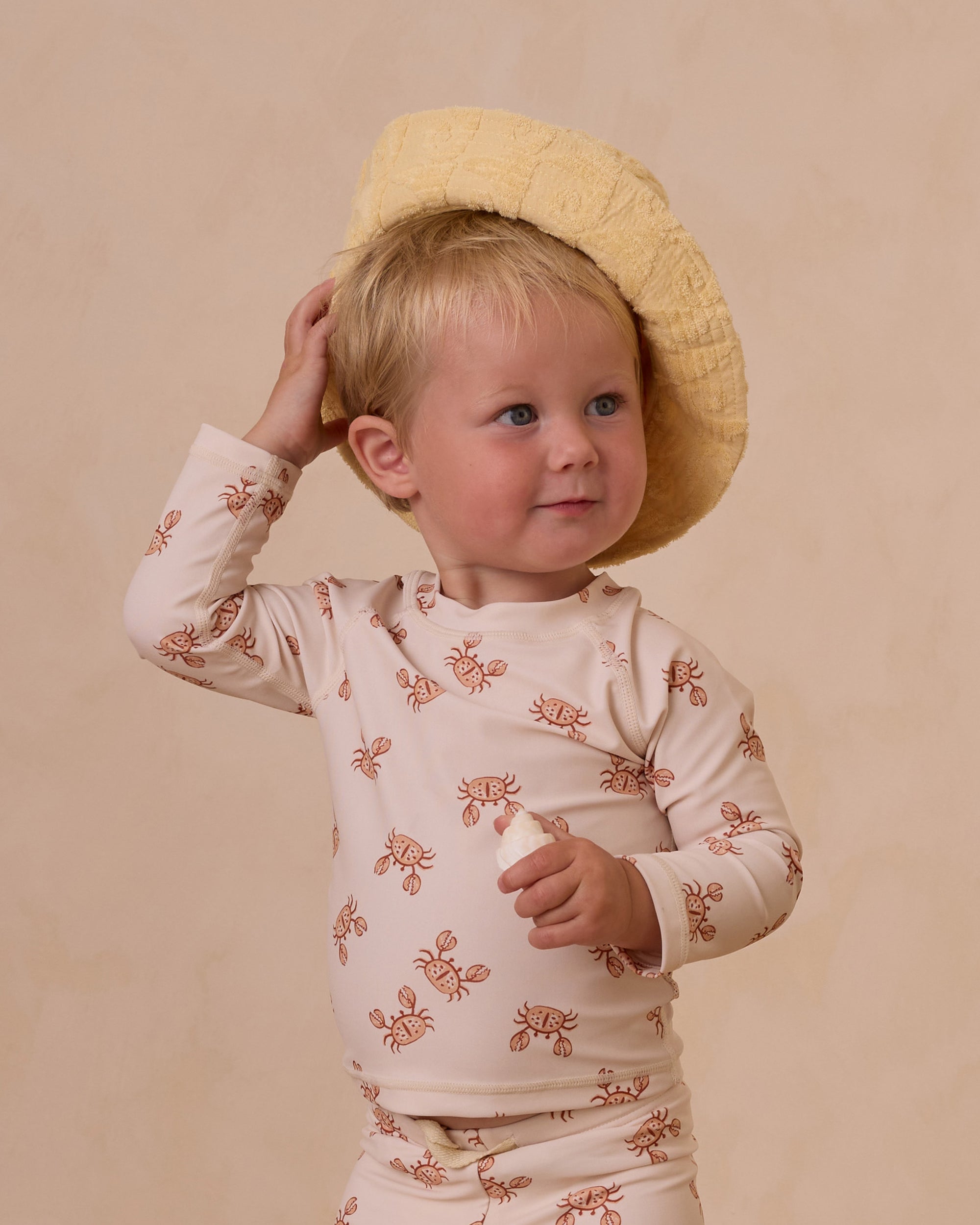 Rylee+Cru | Boys Rashguard Set | Crabs