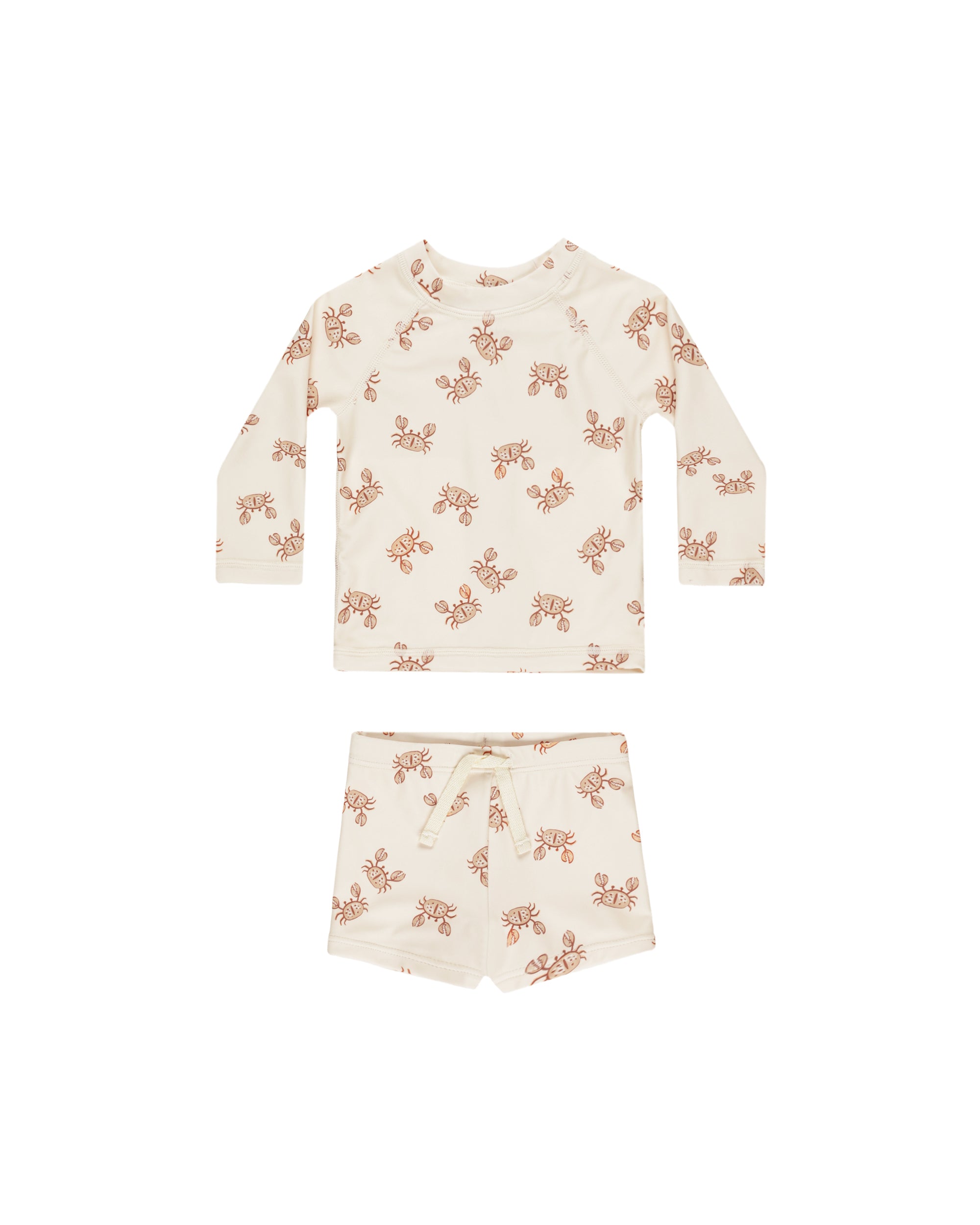 Rylee+Cru | Boys Rashguard Set | Crabs