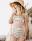 Rylee+Cru | Brently Bikini | Sage Stripe