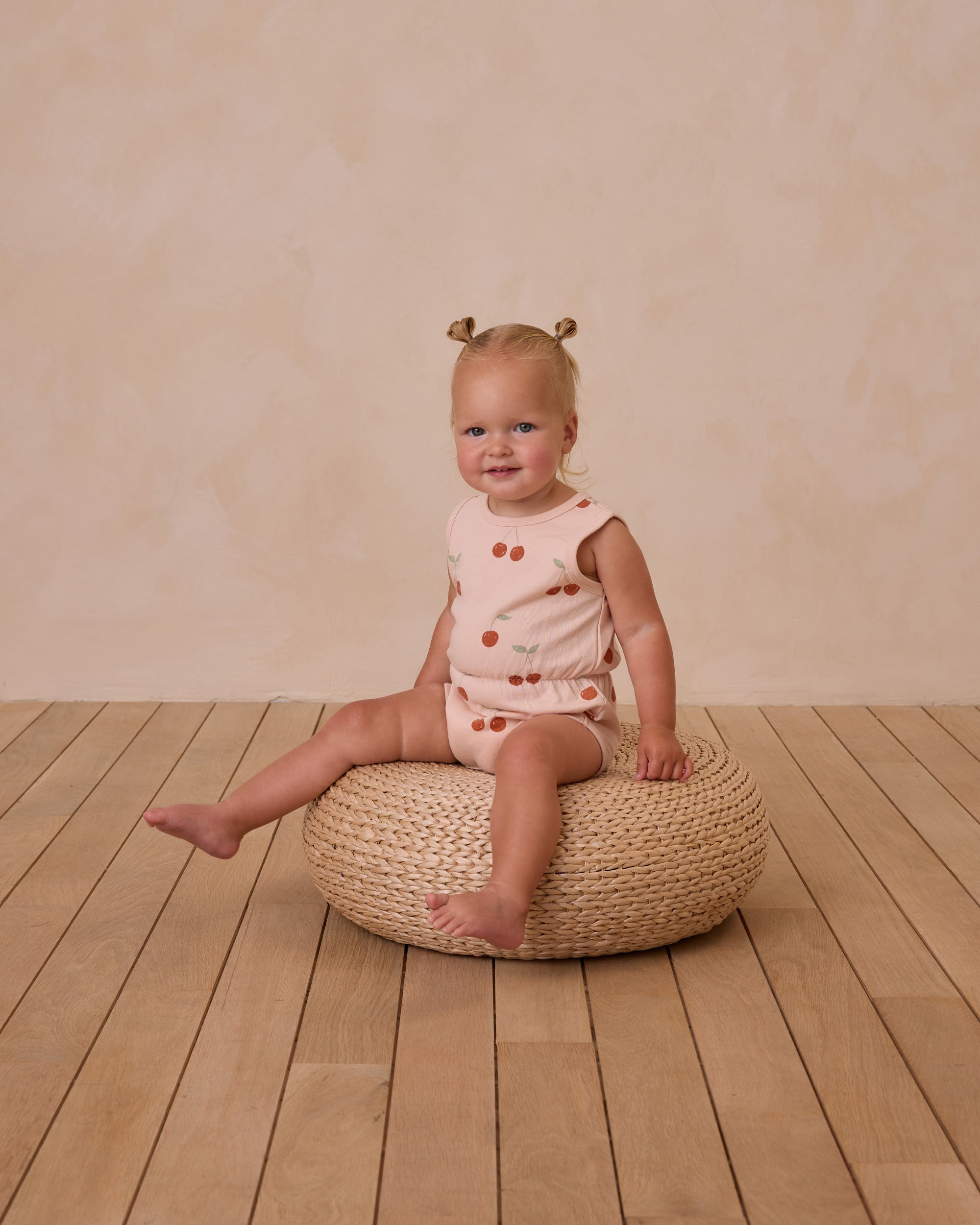 Rylee+Cru | Cinch Playsuit | Cherries