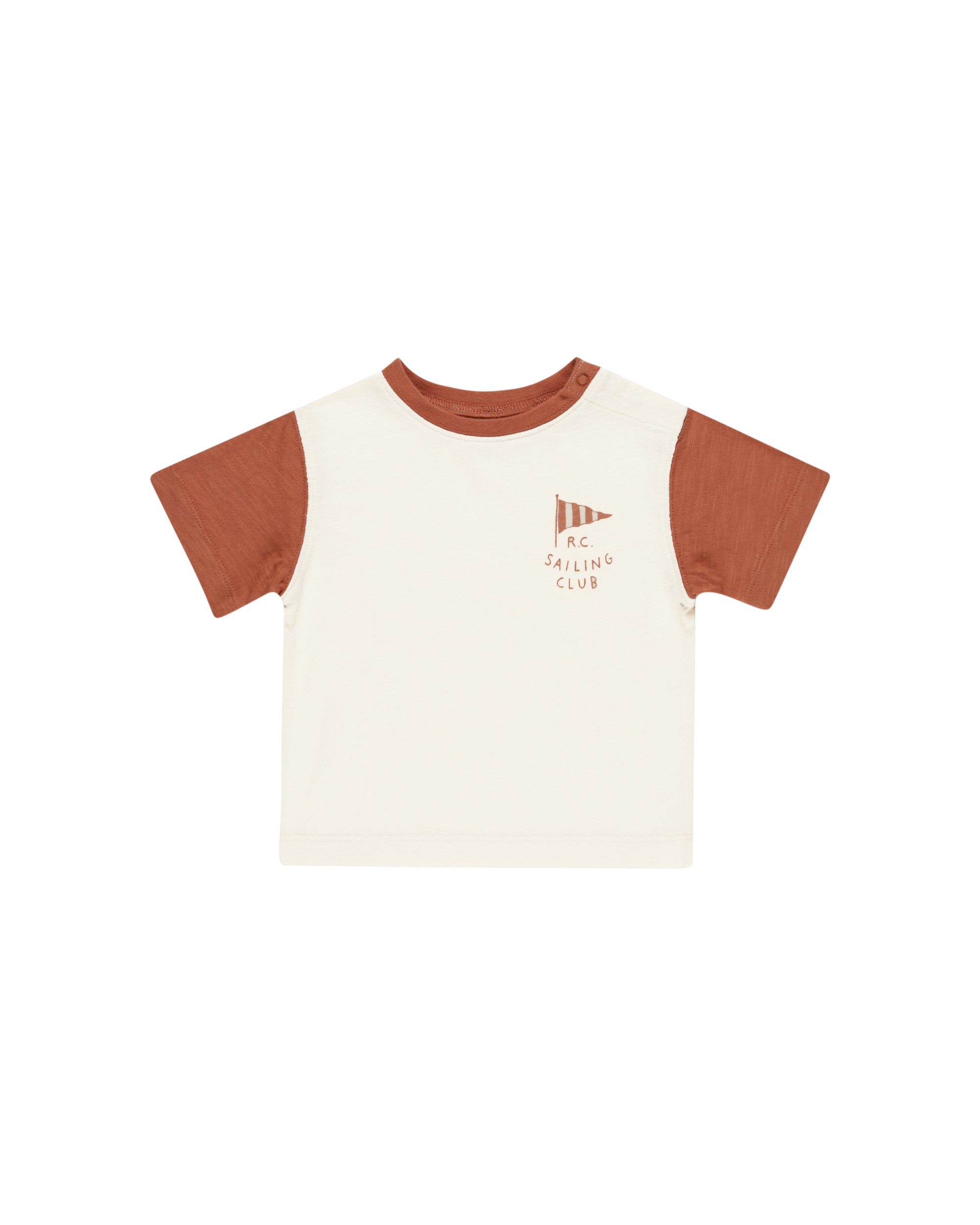 Rylee+Cru | Contrast Short Sleeve Tee | Sailing Club