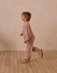 Rylee+Cru | Oversized Crew | Poppy Stripe