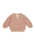 Rylee+Cru | Oversized Crew | Poppy Stripe