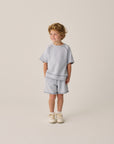 Rylee+Cru | PXP | Short Sleeve Sweatshirt | Light Blue
