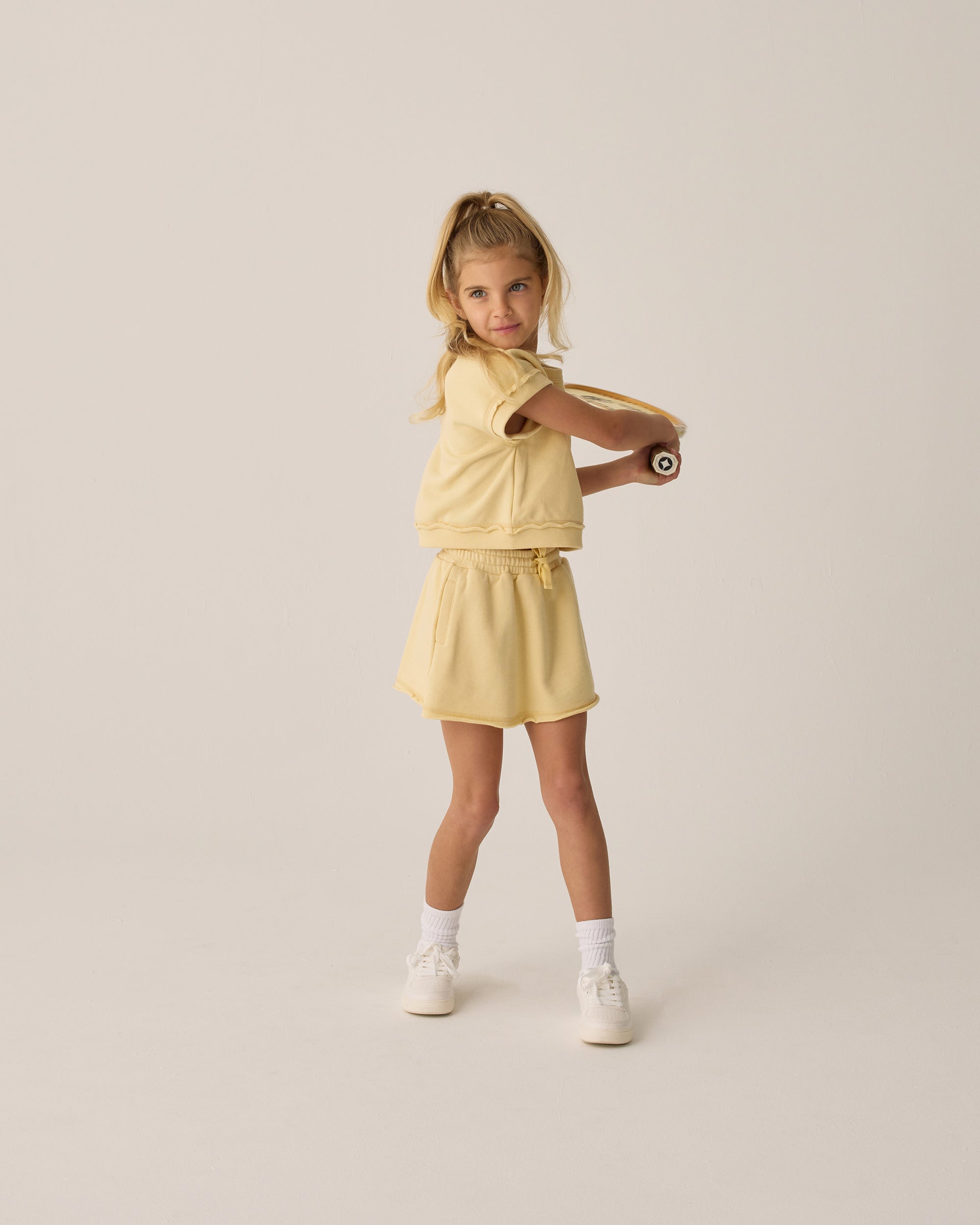 Rylee+Cru | PXP | Volley Skirt | Yellow