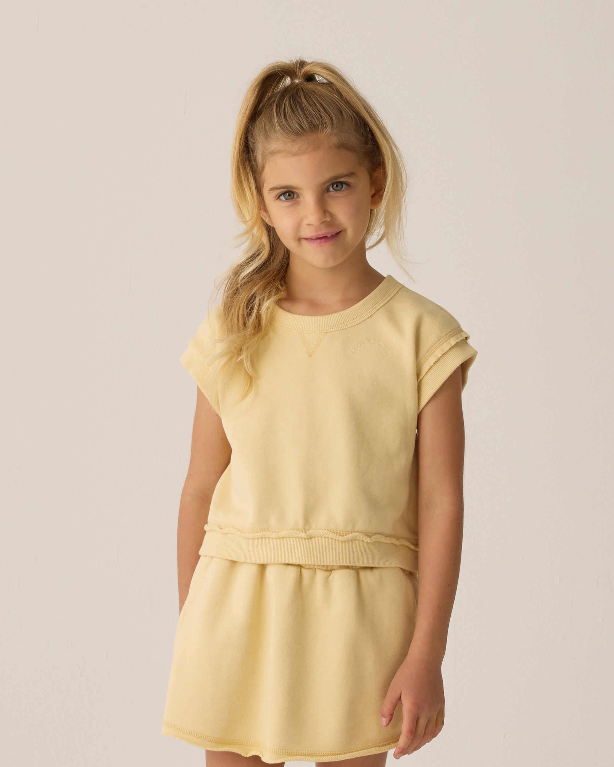 Rylee+Cru | PXP | Volley Skirt | Yellow
