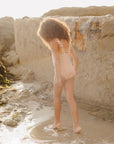 Rylee+Cru | Positano One-Piece | Poppy Stripe