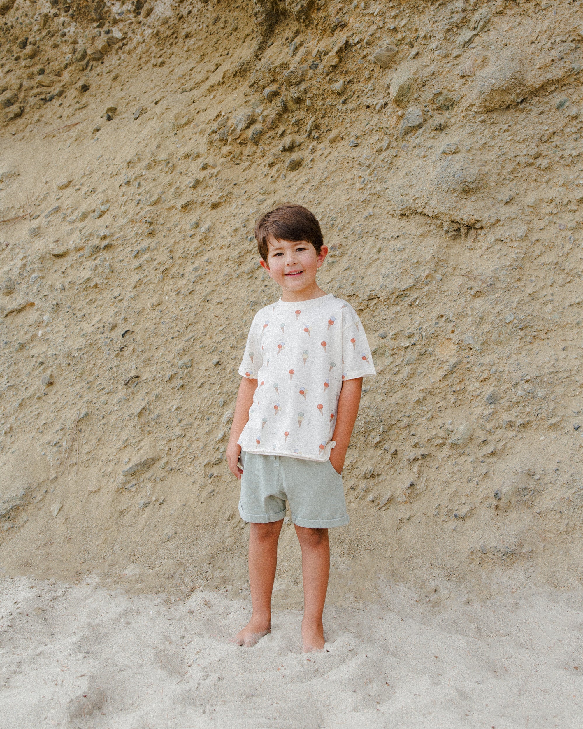 Rylee+Cru | Raw Edge Tee | Gelato