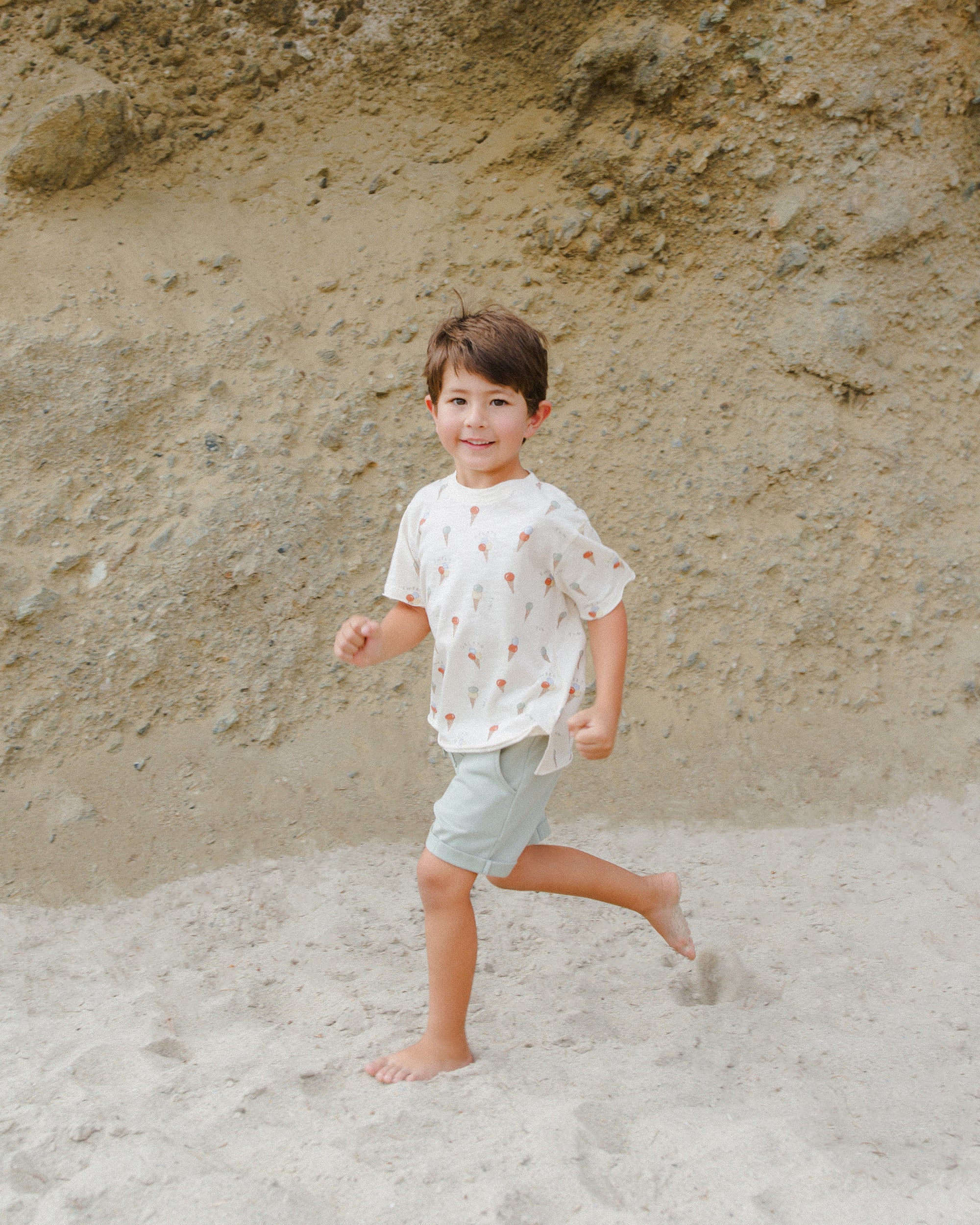 Rylee+Cru | Raw Edge Tee | Gelato