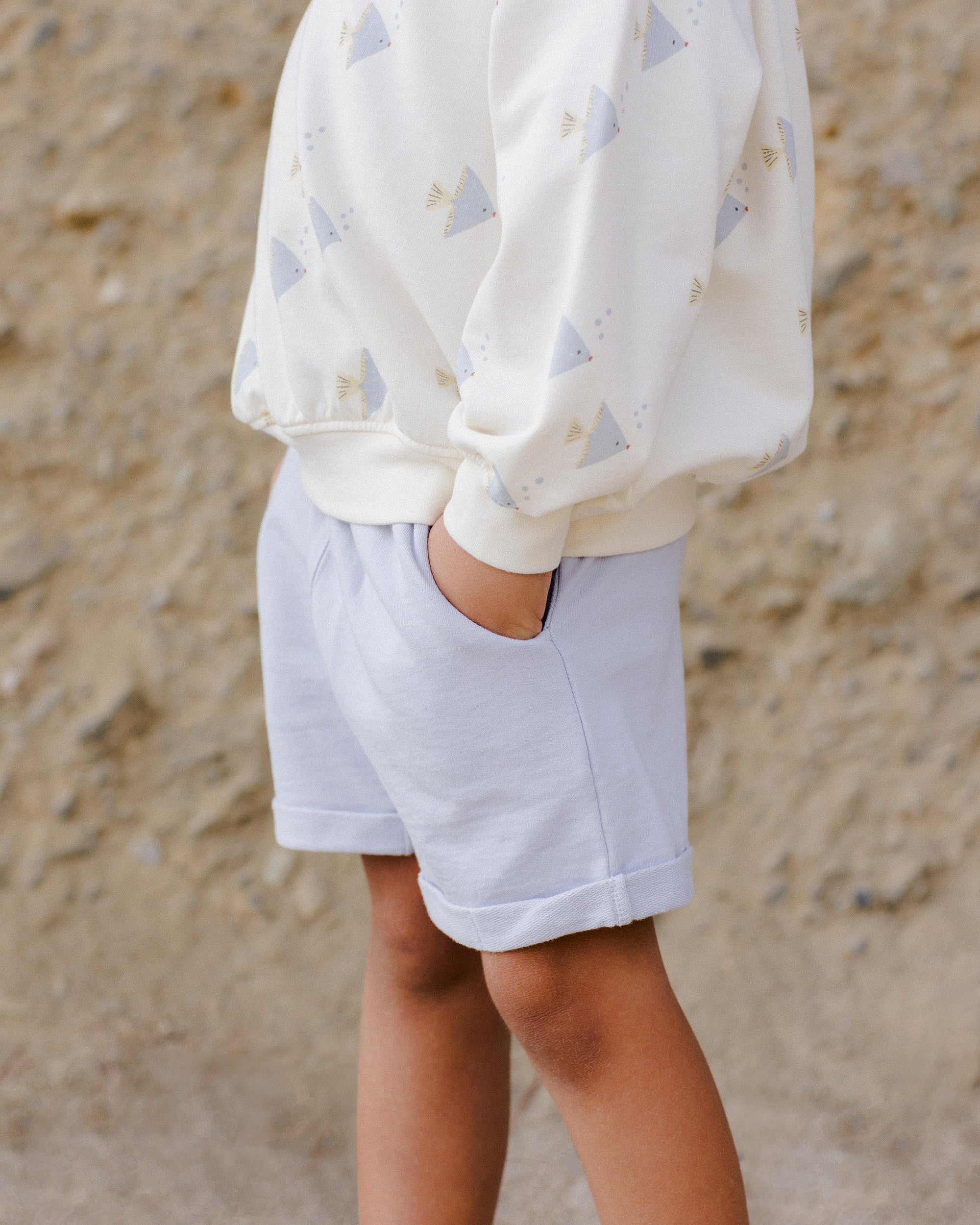 Rylee+Cru | Relaxed Short | Light Blue