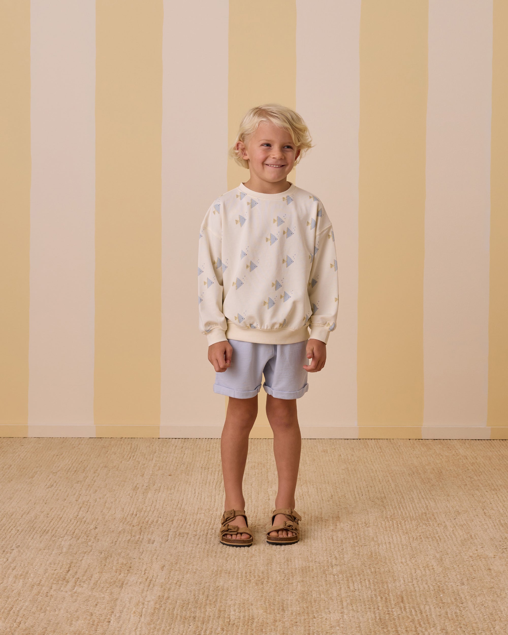 Rylee+Cru | Relaxed Short | Light Blue