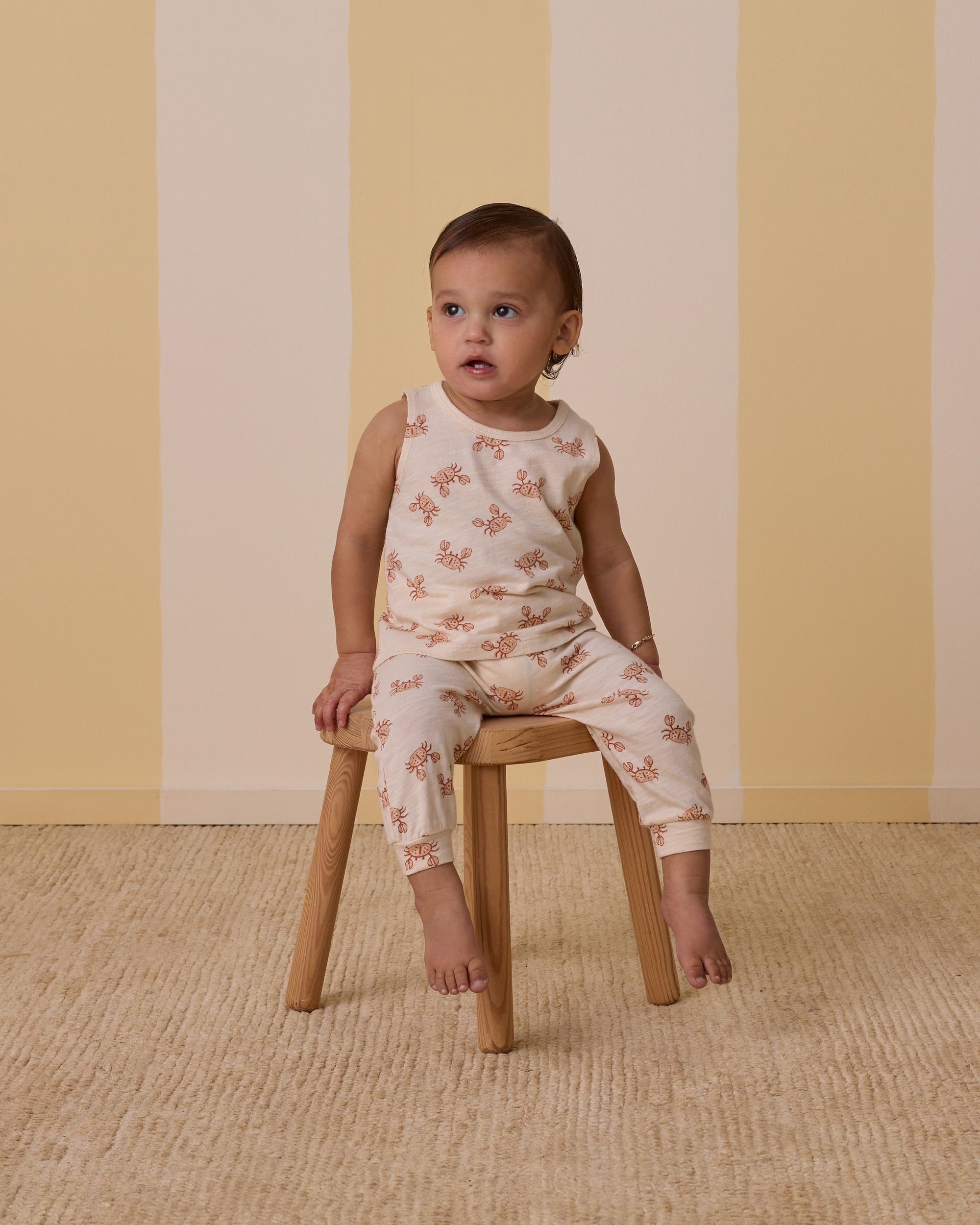 Rylee+Cru | Tank + Slouch Set | Crabs