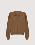 Agatha Woman Polo | Camel Touch