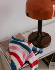 Baby Celosia Jumper | Iris Whisper Stripe
