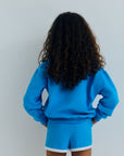 Clover Sweatshirt | Pool Blue