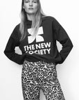 Womens Logo Sweatshirt | Galactic Grey