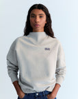 Lola Woman Sweatshirt | Stellar Grey Melange