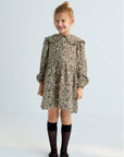 Leopard print gauze dress The New Society