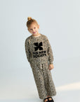 Leopard print wide leg joggers The New Society