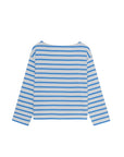 Womens Burnet T-Shirt | Vista Blue Jersey Stripe