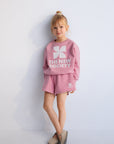 Mykonos Sweatshirt | Hibiscus