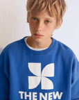 TheNewSociety-SS25-MykonosSweatshirt-Cobalto