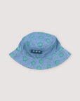 Smiley Denim Bucket Hat