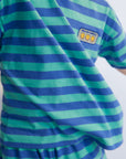 TheNewSociety-SS25-SmileyTShirt-StripesCobalt