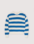 TheNewSociety-SS25-WomanLetoJumper-Cobalto