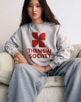 Womens Mykonos Sweatshirt | Chili Grey