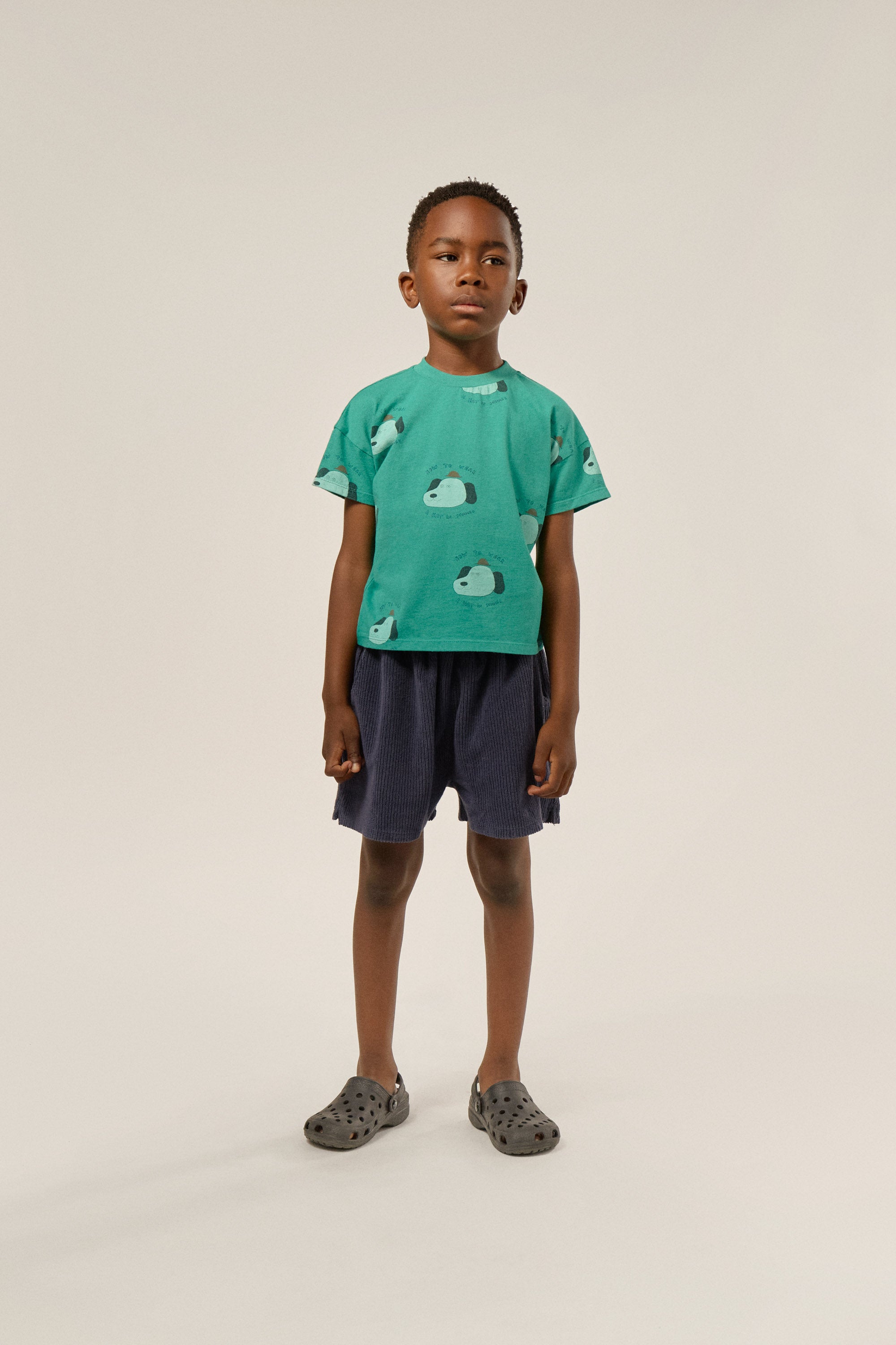 The Campamento | Blue Terry Kids Short