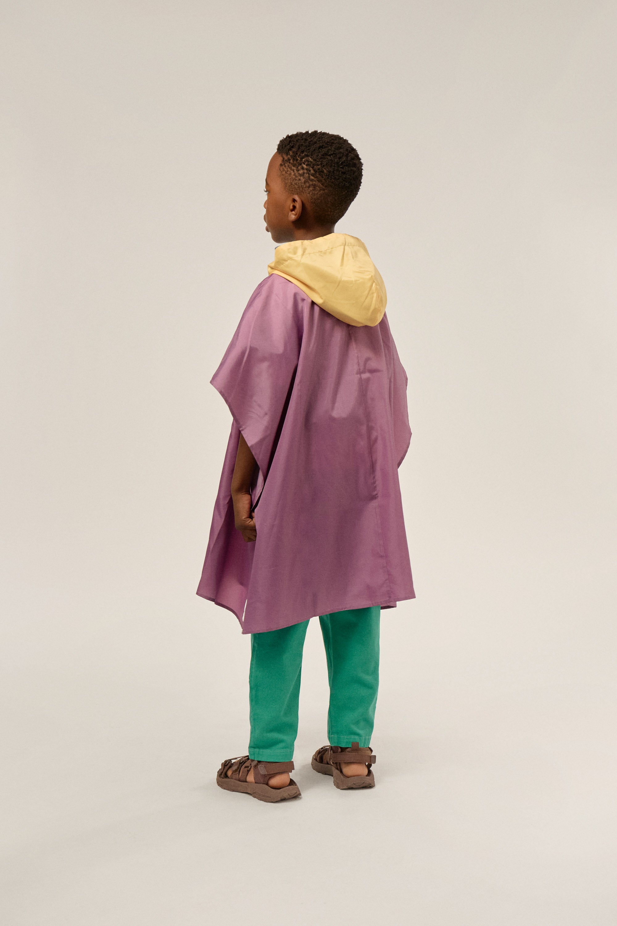 The Campamento | Color Block Poncho