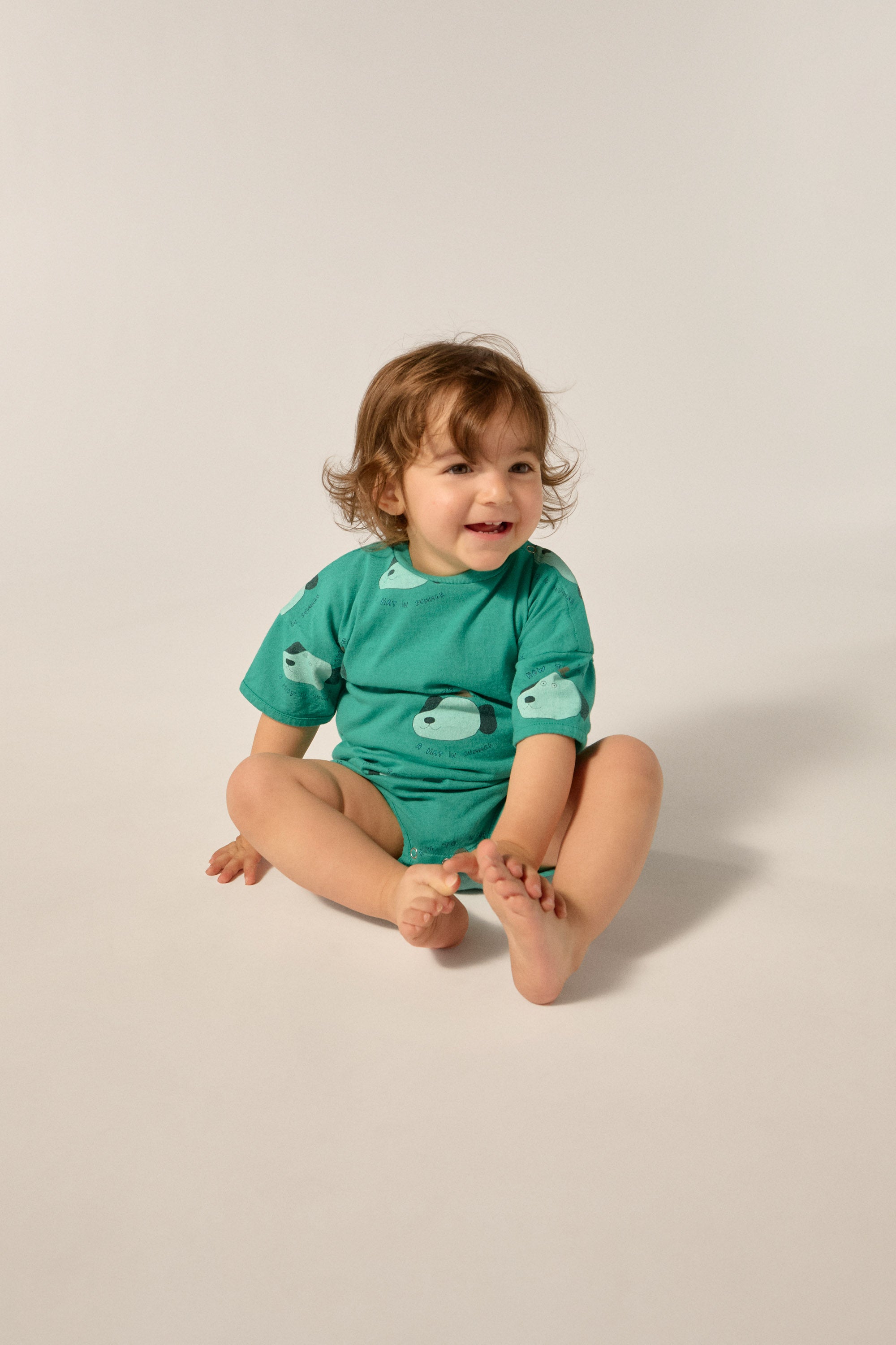 The Campamento | Dog All Over Baby Overall