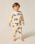 The Campamento | Happy Boots All Over Baby Sweatshirt