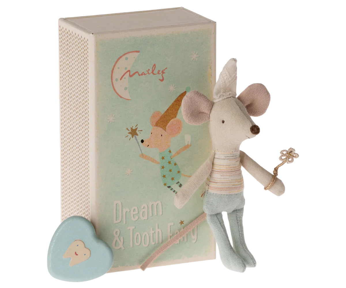 Tooth Fairy Mouse in Matchbox - Little Brother