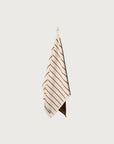 OEKO-TEX® Bath Towel | Creme & Ink Stripe