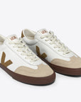 Adult Volley Leather White | Tent Bark