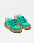 VejaXCampamento | SS25 | V-90 Leather Veja X Campamento | Freshmint Sunshine