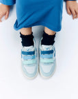 Veja | SS25 | V-10 Leather Multico | Indigo