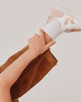 Veja | SS25 | V-10 Leather Multico | White Shiny