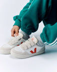 Veja | SS25 | V-90 Leather White Pekin
