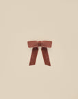 Velvet Bow | Poppy