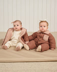 Shearling Jumpsuit | Blush