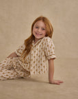 Woven Pajama Set | Golden Bloom