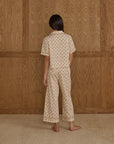 Woven Pajama Set | Golden Bloom