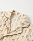 Woven Pajama Set | Golden Bloom