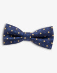 Bow Tie | Navy/Gold Dots