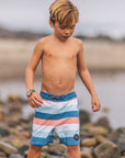 Coastal Stripe Boardshort | Multi